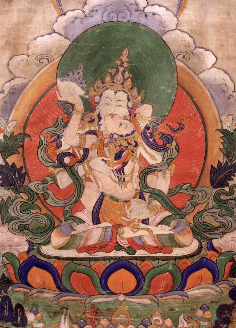 Vajrasattva and Vajratöpa